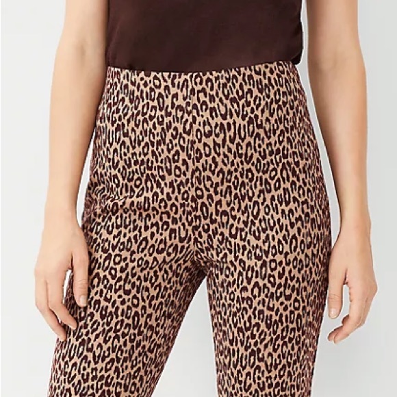 Ann Taylor The Animal Print Side Zip Legging sz S NWT - Picture 3 of 13